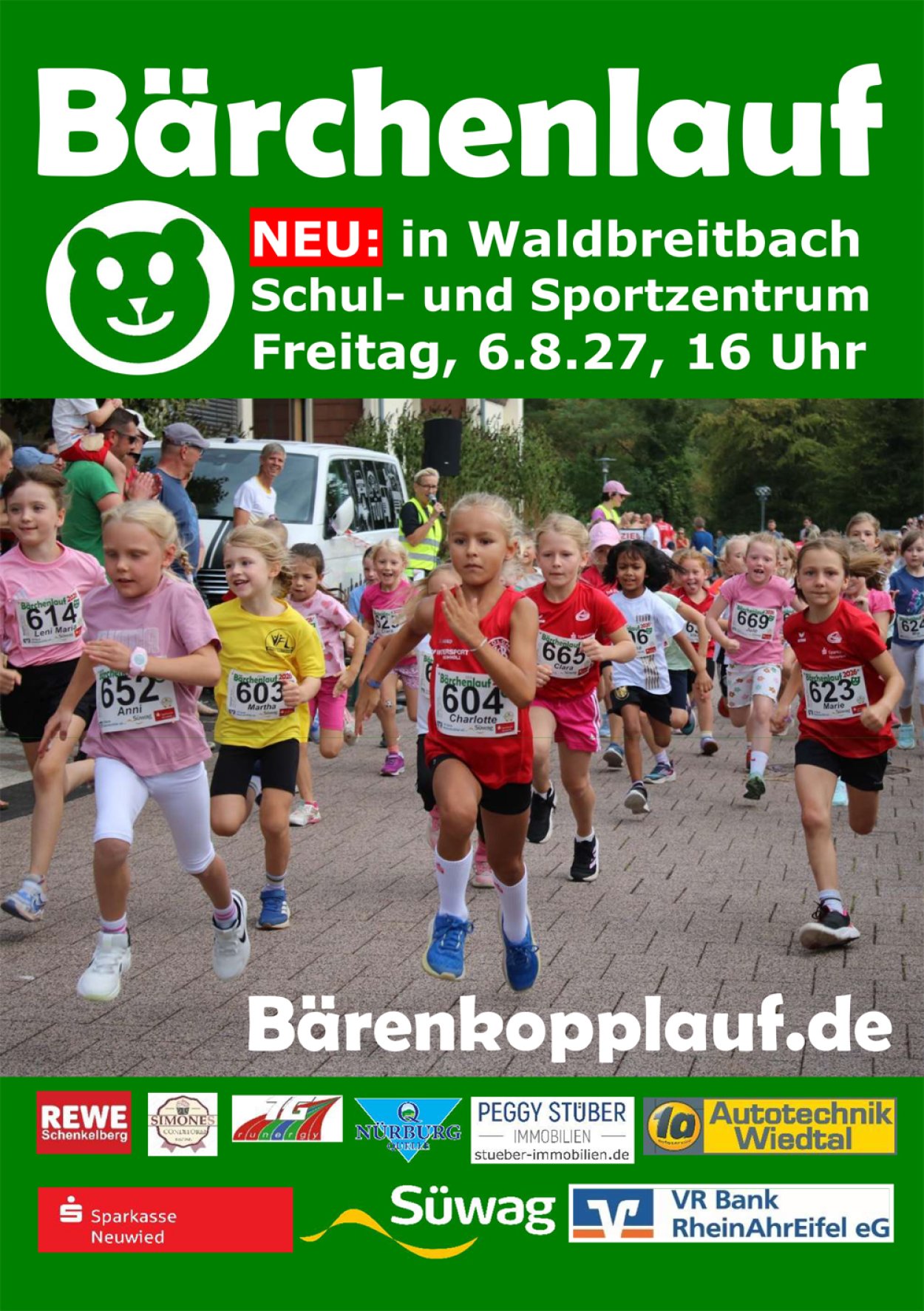 Flyer Bärchenlauf 2027 V