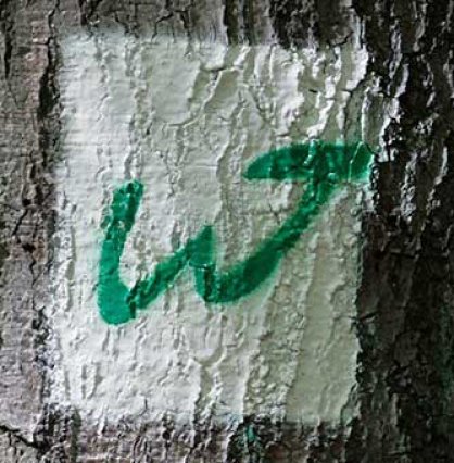 Wegezeichen WällerTour Wegezeichen WällerTour